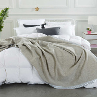 Alastairs Australian Merino Wool Blanket Cream - Single