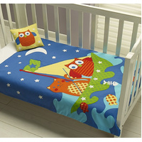 Jiggle & Giggle Owl Cat Comforter + Cushion