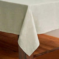 Rans Pure Cotton Hemstitch Tablecloth 160 x 420 cm - White