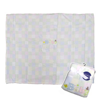 Elements Embroidery Baby Coral Fleece Blanket - Bassinette