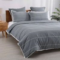 Jason Calista Indigo Quilt Cover Set Queen