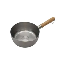 Japan Stainless Steel Hammered Soup Pot Saucepan 18cm/20cm - 18cm
