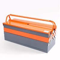 5-Tray Steel Cantilever Tool Storage Box Portable Parts Organiser Carry Holder