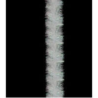 5x 2.5m Christmas Tinsel Xmas Garland Sparkly Snowflake Party Natural Home Décor, White Pearlescent