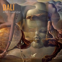 Dali - 2024 Square Wall Calendar 16 Months Arts Planner Christmas New Year Gift