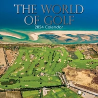 The World of Golf - 2024 Square Wall Calendar 16 Months Lifestyle Planner Gift