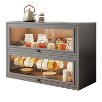 NEW Kitchen Acrylic Cup Storage Cabinet, Table Top Cup Storage Box, Tea Cup Rack