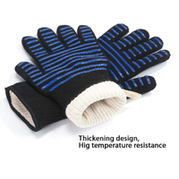 1 Pair Heat Proof Glove blue