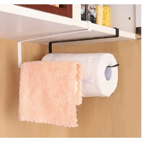 Paper Roll Holder Under Cabinet Black