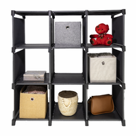 Storage Organizer, 9 Cubes, Wardrobe Closet Storage Shelves