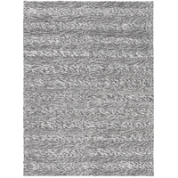 Harlow Ringlets Charcoal Wool Blend Rug 200x290