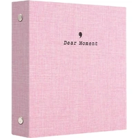 100 Pockets Mini Photo Album - Picture Case for Fujifilm Instax Film 7 8 9 11 12 25 40 50 70 90 Instant Camera & Name Card - Pink