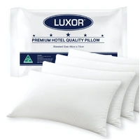 Australian Made Hotel Quality Pillow Standard Size Four Pack