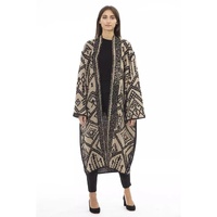 Alpha Studio Women's Brown Acetate Jackets & Coat - 46 IT