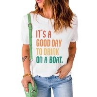 Azura Exchange Good Day Boat Letters T-Shirt - M