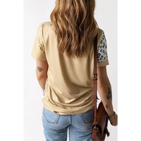 Azura Exchange Easter Bunny Leopard Bleached Print Graphic Tee - XL