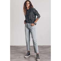 Azura Exchange Retro Striped Long Sleeve Top - XL