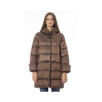 Baldinini Trend Women's Brown Nylon Jackets & Coat - S