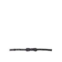 Dolce & Gabbana Men's Dark Gray Silk Adjustable Neck  Papillon Bow Tie - One Size