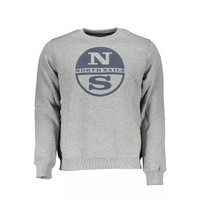 North Sails Men's Gray Cotton Sweater - XL