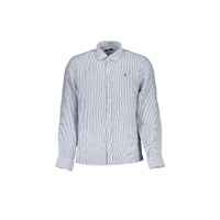 North Sails Men's Blue Linen Shirt - M