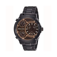 Police Men's Black  Watch - One Size