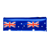 Aussie Flag Australia HEADBAND For Tennis Cricket Australia Day Costume Oz - Blue