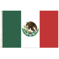 Mexico Mexican Country Flag Heavy Duty Outdoor - 150cm x 90cm