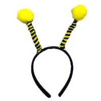 Bumble Bee Headband Headdress Yellow Bird Costume Accessory Bumble Head Band
