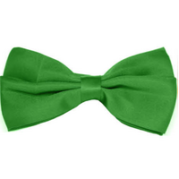 Mens BOW TIE Wedding Tuxedo Formal Bestman Necktie Classic Plain Party  - Green