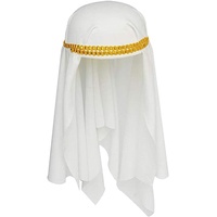 Arabian Keffiyeh Hat Sheik Costume Muslim Fancy Dress Party Accessory Cap