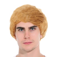 Mens Party Wig Costume Party Dress Up Fancy Classic Style - Blonde