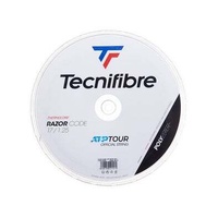 Tecnifibre Razor Code Tennis String Reel 1.25mm 17 Gauge 200m Coil - White Strings