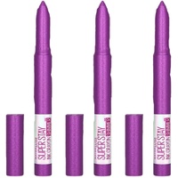 3x Maybelline New York Superstay Ink Longwear Crayon Lipstick - Throw a Party 170