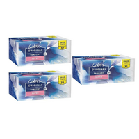 3x Libra Pk32 Original Super Tampons Unique Anti-fluff Base