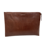 Futura Mens Document Satchel Office Travel College Bag - Brown