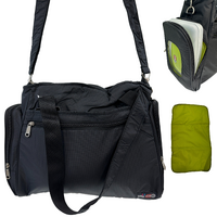 Baby Nappy Bag Diaper Maternity Milk Mummy Changing Travel Tote - Black