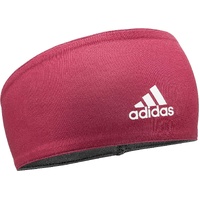 Adidas Sports Hair Band Fitness Reversible Wide Headband - Collegiate Burgundy