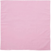 BANDANA Paisley 100% COTTON Head Wrap Durag Bandanna Summer Biker Scarf Mask - Light Pink (Plain)