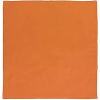 BANDANA Paisley 100% COTTON Head Wrap Durag Bandanna Summer Biker Scarf Mask - Orange (Plain)