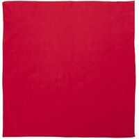 BANDANA Paisley 100% COTTON Head Wrap Durag Bandanna Summer Biker Scarf Mask - Red (Plain)