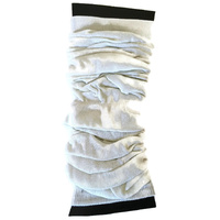 LEG WARMERS Knitted Womens Neon Party Knit Ankle Fluro Dance Costume 80s Pair - White