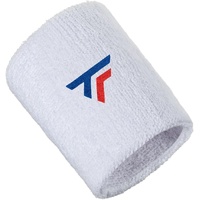 Tecnifibre Tennis XL Wristband Wrist Bands Sweatband Sport Squash Cotton - White
