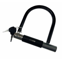 Bicycle Hardware U Lock Heavy Duty Keyed Bike Long Shackle Scooter Strong