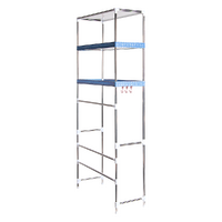 Storage Shelves Shelf 3 Tier Rack Portable Laundry Stand Unit Organiser