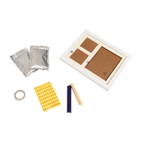 Baby Hand & Foot Print Clay Cast Kit Photo Picture Frame Christening Gift