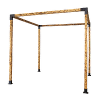 Roof Pergola Gazebo Shed Matte Black Steel Brackets DIY Kits