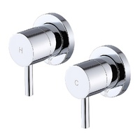 Bathroom Shower Bath Hot and Cold Mixer WATERMARK Certified in Chrome