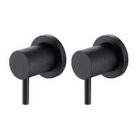 Bathroom Shower Bath Hot and Cold Mixer WATERMARK Certified in Black