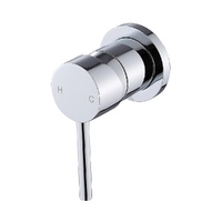 Single Round Shower Bath Mixer Tap Bathroom WATERMARK Approved